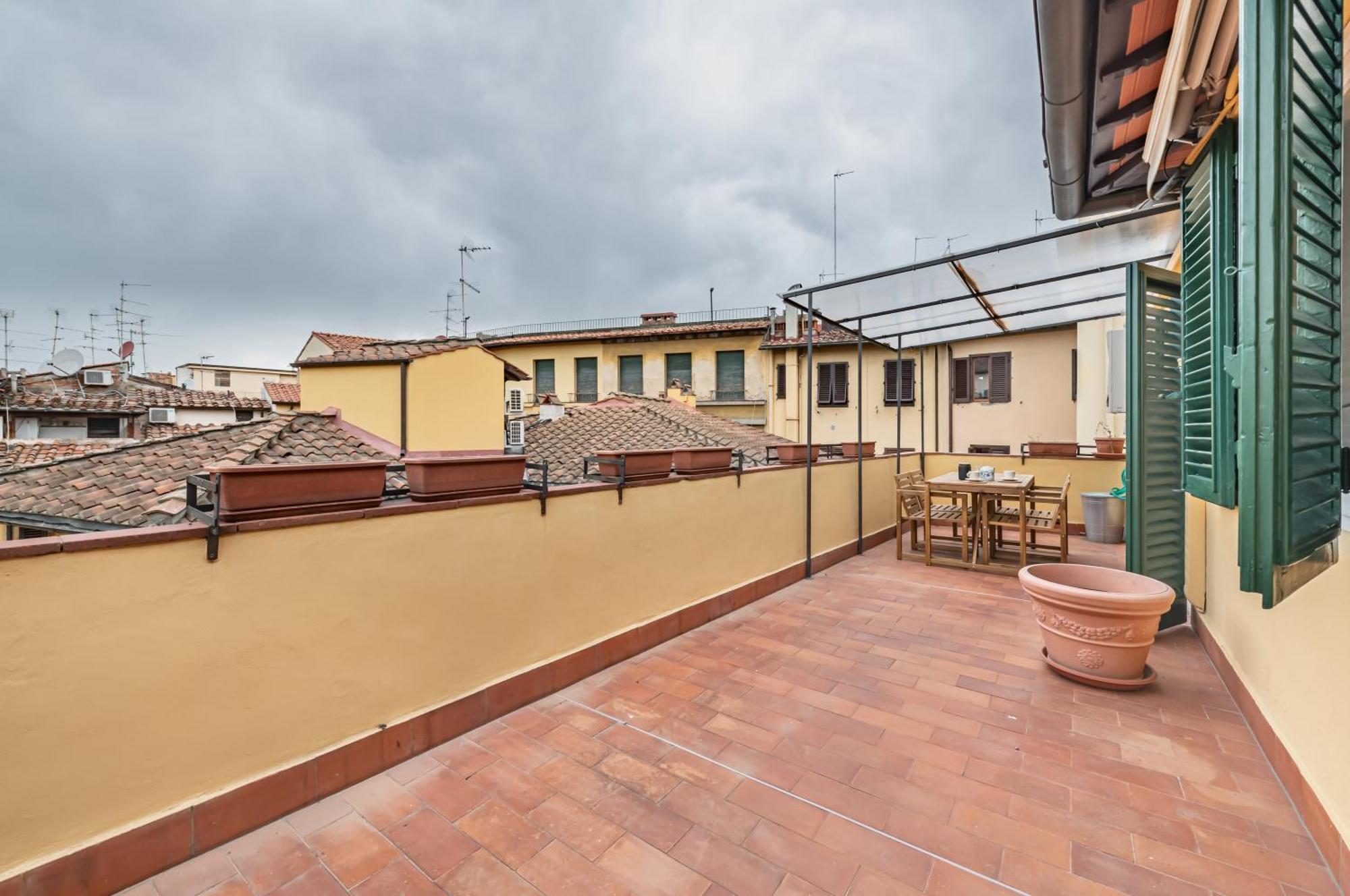 Piazza Della Signoria Bright With Terrace! * Florencia